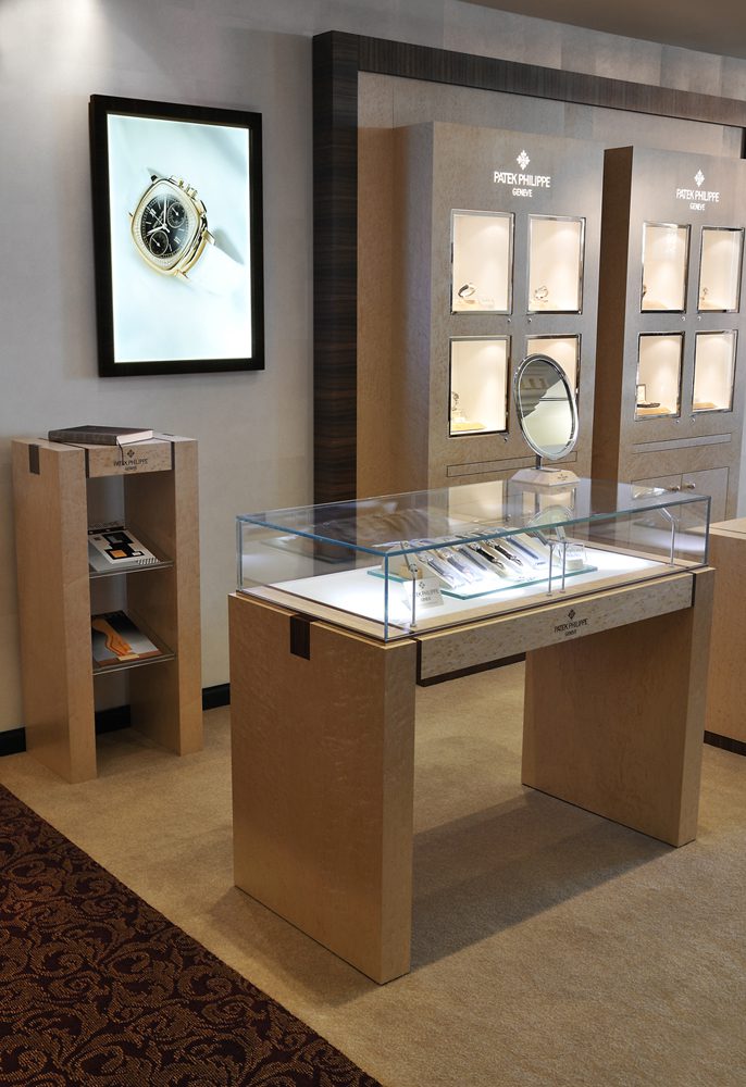 Jewelry store interior